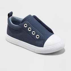 Toddler Boys' Dwayne Slip-On Sneakers - Cat & Jack™ Navy 9