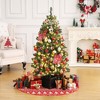 4.5ft Prelit Artificial Christmas Trees with Lights, Berry Clusters, Snowman Base, Holiday Decor - 3 of 4