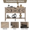 Console Table, Sideboard Buffet Cabinet with Drawers and Bottom Shelf - 4 of 4