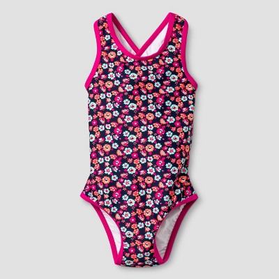 cat and jack floral swimsuit