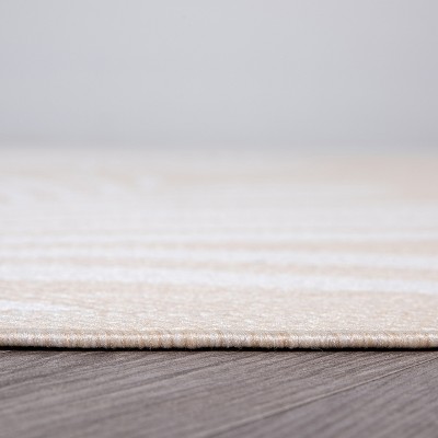 Natural Palm Leaves Flat Woven Synthetic Indoor/Outdoor Rug 2' x 3'