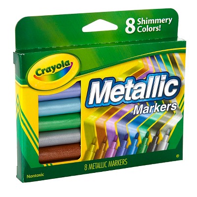 Crayola Metallic Markers 8ct