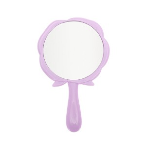 Unique Bargains Rose Flower Handheld Mirror 1 Pc - 1 of 4