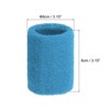 Unique Bargains Sweat Absorbent Elastic Tennis Badminton Basketball Wrist Sweatbands 8 Pcs - 2 of 4