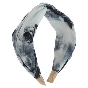 Unique Bargains Women's Wide Tie Tie-dye Headbands 1 Pc - 1 of 4