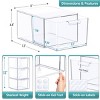 Sorbus Stackable Acrylic Drawers - Versatile, Space-Saving Storage Solution for Home, Kitchen, and Bathroom - 2 of 4