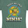 Women's - Teenage Mutant Ninja Turtles - Trust Me, I'm A Ninja Short Sleeve Graphic T-Shirt - 2 of 4