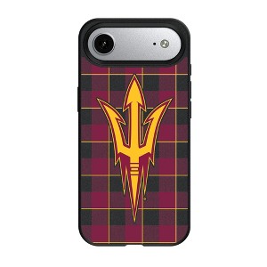NCAA Big 12 Universities Plaid MagSafe Compatible Cell Phone Case for Apple iPhone 17 Series - 1 of 4