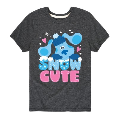 Boys' - Blue's Clues & You! - Snow Cute Short Sleeve Graphic T-Shirt