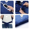 Weighted Heating Pad for Neck Shoulders Back - 33x22 Inch Large Electric Heat Pad with 4 Settings & Auto Shut Off, Machine Washable - 2 of 4