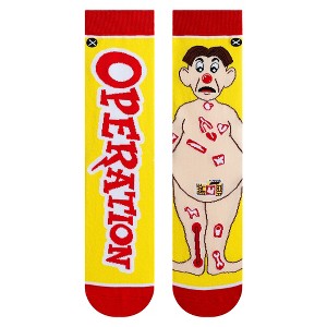 Odd Sox, Operation Split, Funny Novelty Socks, Large - 1 of 4