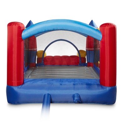 Cloud 9 Rocket Theme Inflatable Bounce House with Slide