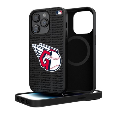 Keyscaper MLB American League Teams Text Backdrop MagSafe Compatible Cell Phone Case for Apple iPhone