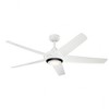 Kichler Lighting Kapono 1 - Light Ceiling Fan in  White - 2 of 4