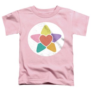Toddler Boys' Care Bears Unlock The Magic True Heart Bear Belly T-Shirt, Pink, 4T - 1 of 4