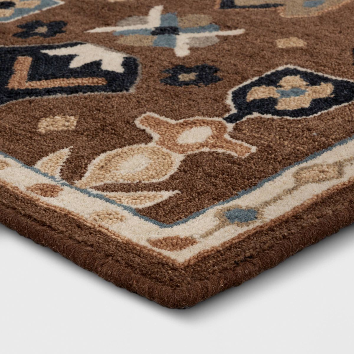 Wool Tufted Rug Brown - Threshold™ - thumbnail 7