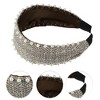 Unique Bargains Women's Classic Wide Pearl Headband 6.10"x1.97" 1 Pc - 2 of 4