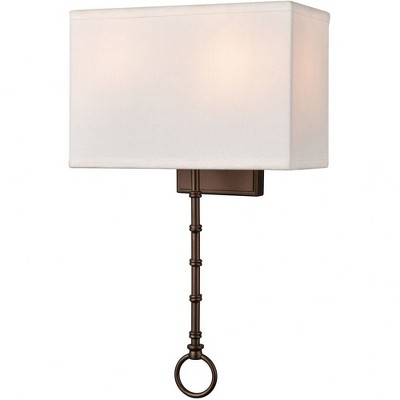 Elk Home Shannon 2 - Light Wall Light in  Oil Rubbed Bronze