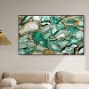 Art Remedy Agate Emerald Cut Green Abstract Wall Art Framed - 3 of 4