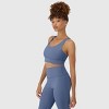Hanes Moves Women's Crop Sports Bra, Racerback - 2 of 4
