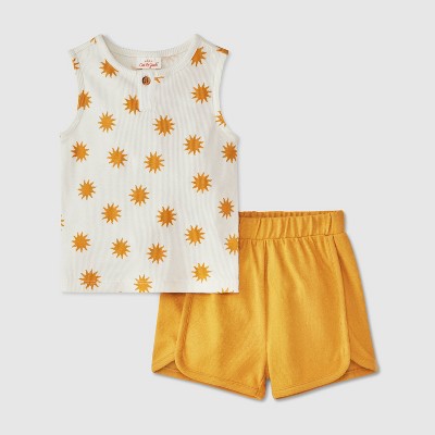 Baby Boys' Henley Top & Bottom Set - Cat & Jack™