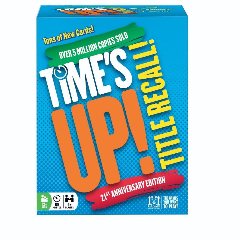 R&R Games Time's Up!  Title Recall Party Card Game For Teens & Adults, 1 of 4