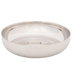 Jiallo  double wall stainless steel Serving Bowl 14.6" Dia, Hammered Finish - 1 of 2