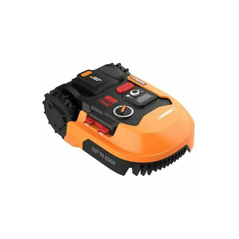 Worx WR165 Landroid S 1/8 Acre Robotic Lawn Mower Battery and Charger Included, 1 of 9
