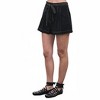 Women's Paper Bag Belt Detail Short - MOON RIVER - 3 of 4