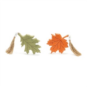 Jute Fall Leaf (Set of 2) - 1 of 3
