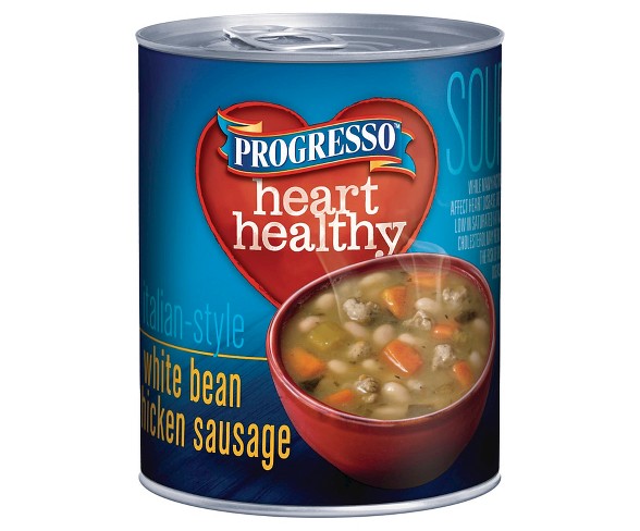 Progresso&#174; Heart Healthy Italian-Style White Bean & Chicken Sausage Soup 18.5 oz
