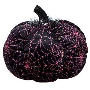 The Lakeside Collection Webbed Pumpkin Decor - 1 of 3