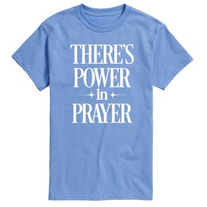 Men's - Instant Message - There's Power In Prayer Short Sleeve Graphic T-Shirt - 1 of 4
