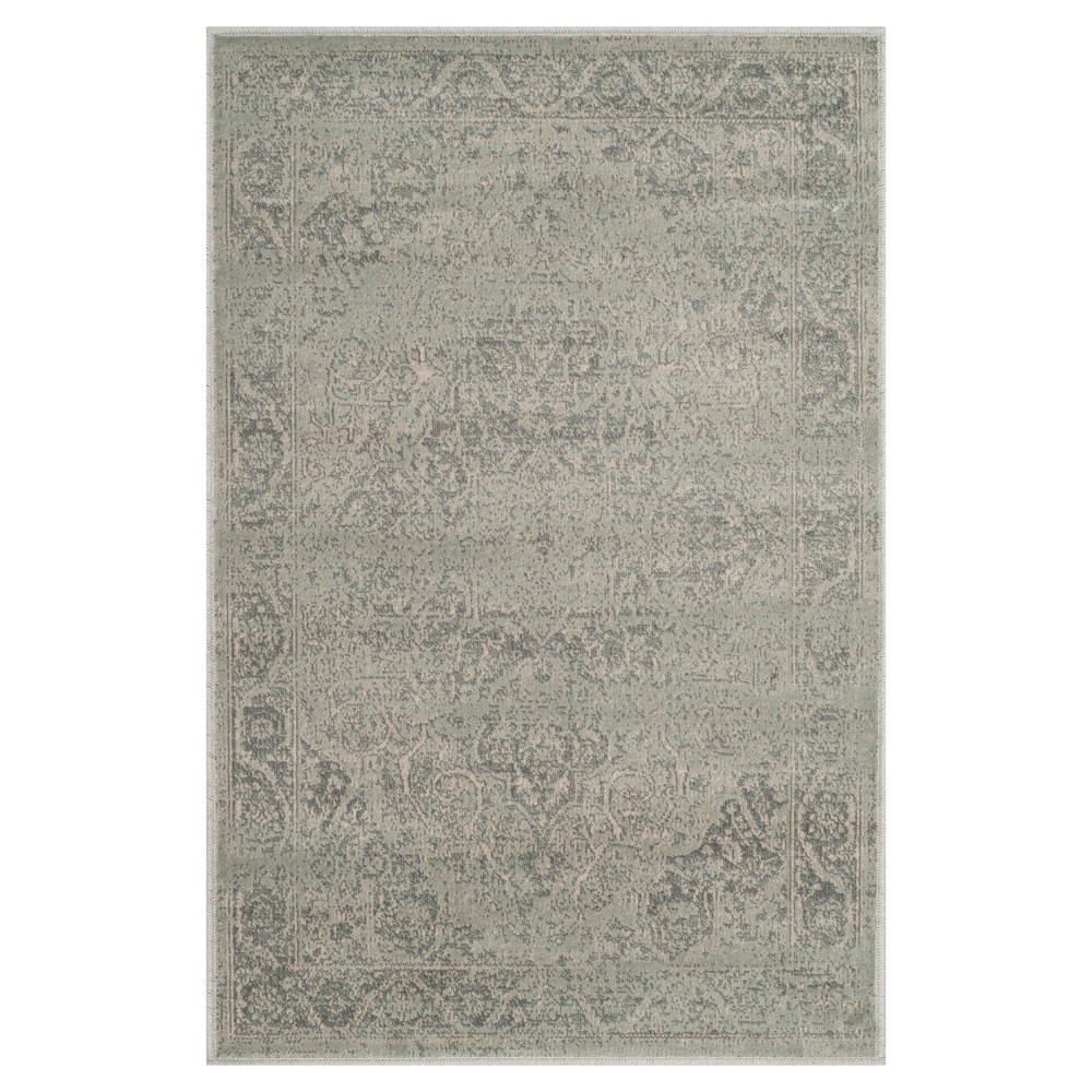 Silver Medallion Loomed Accent Rug 2'x3' - Safavieh