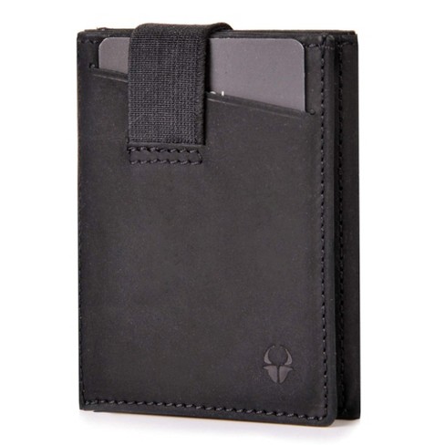 Fidelo Nylon RFID Blocking Wallet Credit Card Holder - Black