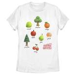 Women's Nintendo Animal Crossing New Horizons Fruit & Trees T-Shirt