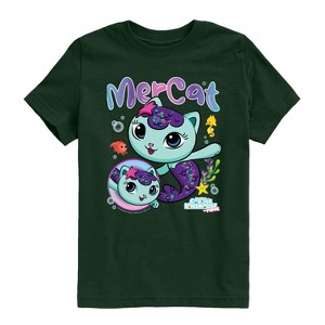 Boys' - Gabby's Dollhouse - Mercat Tee Short Sleeve Graphic T-Shirt - 1 of 3