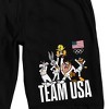 Looney Tunes x USA Fanatics Team USA Men's Black Sleep Pajama Shorts - 2 of 3