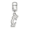Black Bow Jewelry Sterling Silver Cincinnati Bearcats NCAA Bead Charm - 2 of 4