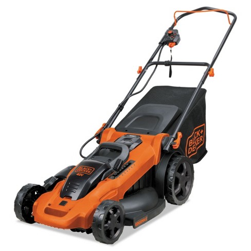 Black & Decker Cm2043c 40v Max Brushed Lithium-ion 20 In. Cordless Lawn  Mower Kit With (2) Batteries (2 Ah) : Target