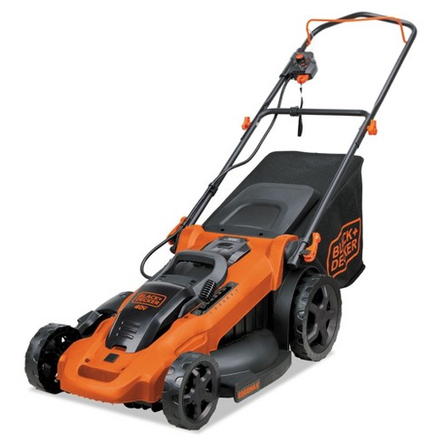 Greenworks 16' 40V Lithium-Ion Cordless Mover, Black+Decker