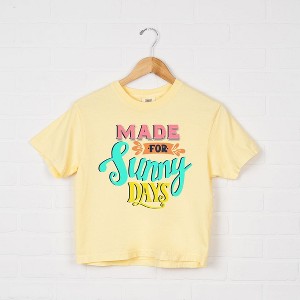 Simply Sage Market Women's Made For Sunny Days Short Sleeve Relaxed Fit Cropped Graphic Tee - 1 of 3
