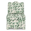 CAVINAS Floral Print Armless Accent Chair,Plush Upholstered Dining Chair with Matching Lumbar Pillow,Sitting Chair for Living Room,Kitchen - 2 of 4