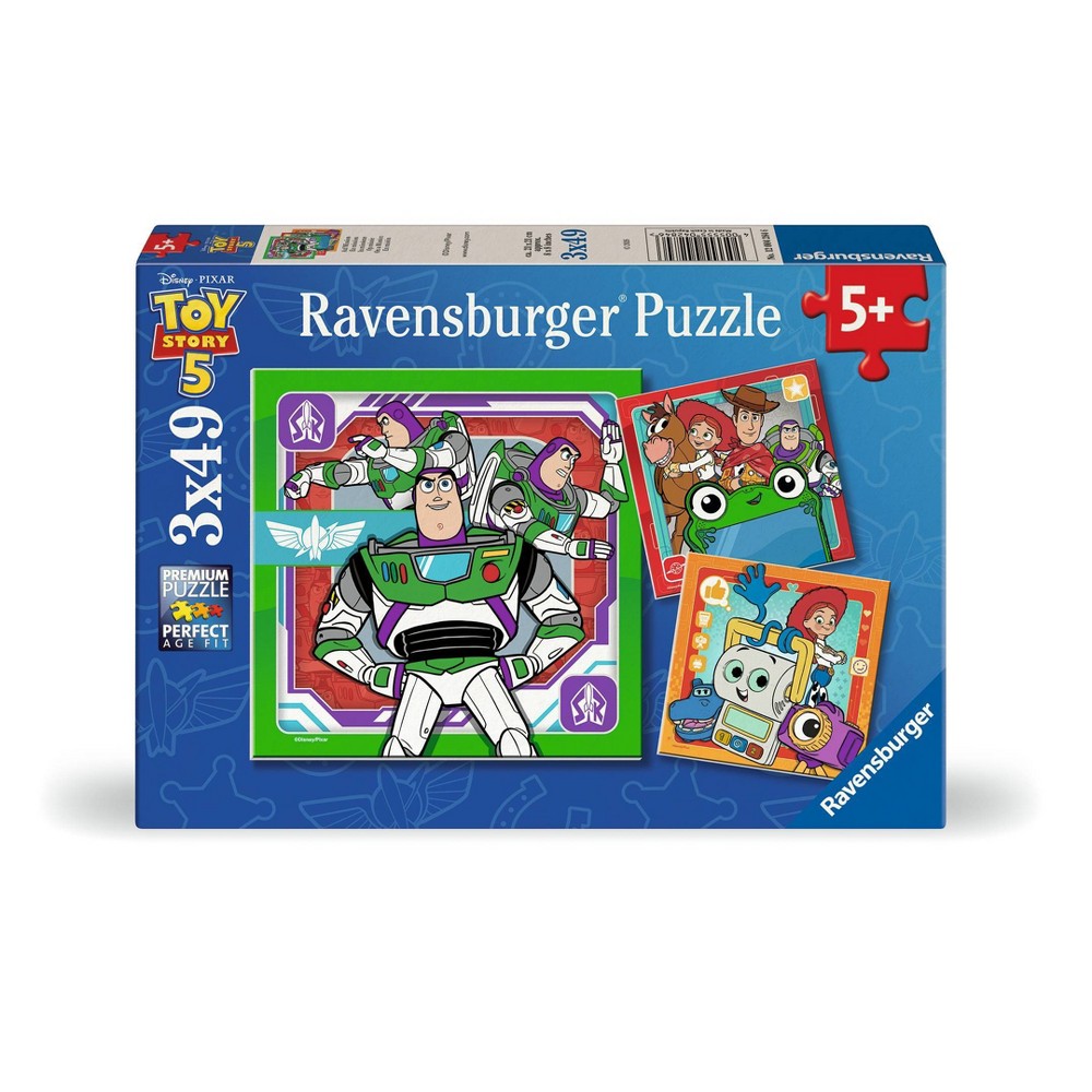 Ravensburger Disney On a Mission 3x49pc Jigsaw Puzzle