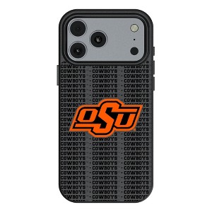 NCAA Big 12 Universities Text Backdrop MagSafe Compatible Cell Phone Case for Apple iPhone 17 Series - 1 of 4