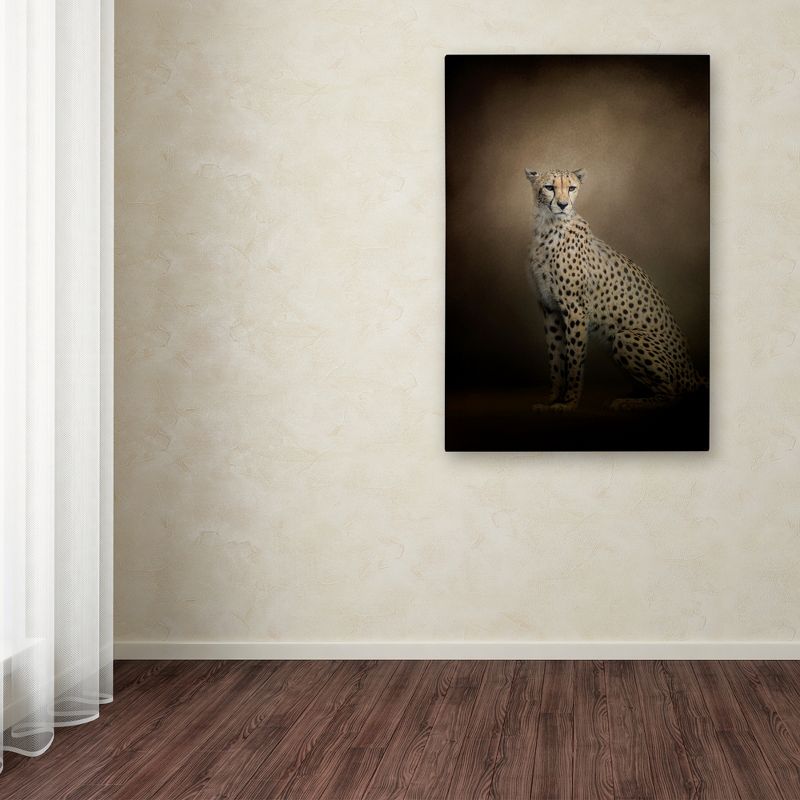 Trademark Fine Art -Jai Johnson 'The Elegant Cheetah' Canvas Art, 3 of 4