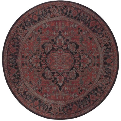 Journey JNY153 Power Loomed Machine Washable Slip Resistant Rugs - Safavieh
