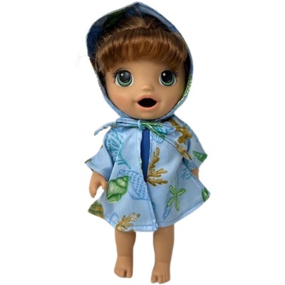 Doll Clothes Superstore Handmade Bathing Suit With Cover Up Fits 12 Baby Alive And LIttle Baby Dolls