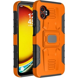 Nakedcellphone Case for Samsung Galaxy XCover 7 Pro - Rugged Hybrid Phone Cover with Stand - 1 of 4
