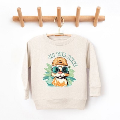 The Juniper Shop On The Hunt Bunny Toddler Graphic Sweatshirt